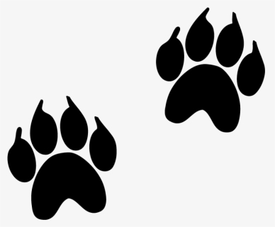 Animal Track Footprint Paw Dog - Foot Prints, HD Png Download, Free Download