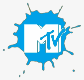 Free Mtv Logo White Png - Transparent Nickelodeon Splat Logo Blank, Png Download, Free Download