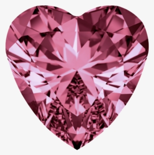 #gem #heart #pink - Pink Heart Gem Png, Transparent Png, Free Download