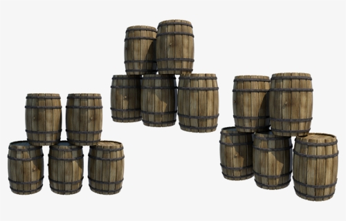 Wood Barrel Png - Barrel On Barrel Png, Transparent Png, Free Download