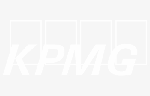 Kpmg White On Clear - Kpmg Logo White Png, Transparent Png, Free Download