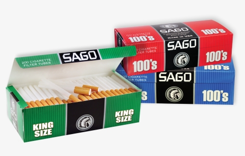 Click To Enlarge Image Sago Kings100s Box Display - Box, HD Png Download, Free Download
