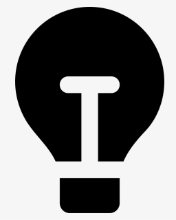 Lightbulb Filled Tool - Traffic Sign, HD Png Download, Free Download