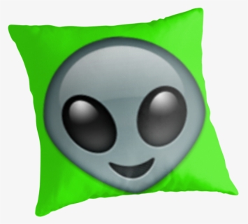 "alien Emoji - Cushion, HD Png Download, Free Download