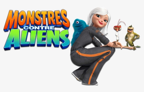 Monsters Vs Aliens Clipart , Png Download - Cartoon, Transparent Png, Free Download