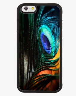 Bold Peacock Feather Cell Phone Case - Smartphone, HD Png Download, Free Download