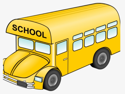 Yellow Clipart Schoolbus - Animated Bus Image Png, Transparent Png, Free Download