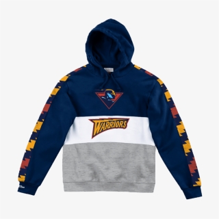 Mitchell & Ness Nba Leading Scorer Fleece Hoody Golden - Mitchell And Ness Warriors Hoodie, HD Png Download, Free Download