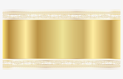 Web Vector Banner Gold Download Free Image Clipart - Gold Banner Png, Transparent Png, Free Download