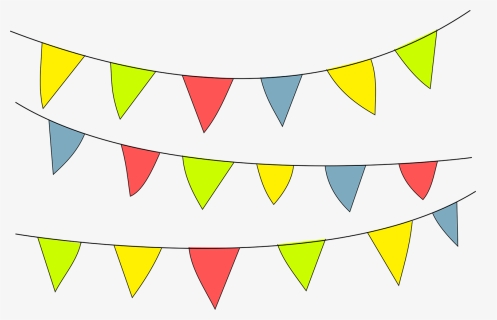 Pennant, Party, Ornament, Mood, Decorate, Garland, - Decorate Png, Transparent Png, Free Download