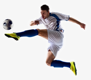 Soccer Player Png Transparent , Png Download - Person Kicking A Ball, Png Download, Free Download