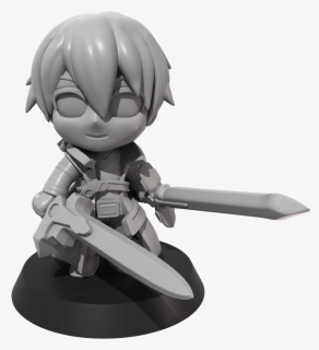 Kirito - Kirito Chibi Thingiverse, HD Png Download, Free Download