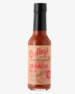 Sriacha Hot Sauce - Glass Bottle, HD Png Download, Free Download