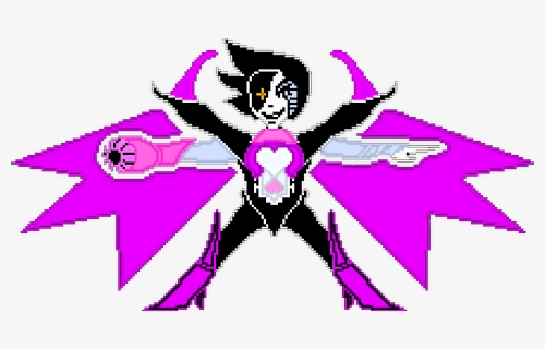 Undyne The Undying Sprite Colored Png Download Underfell Mettaton Neo Sprite Transparent Png Kindpng