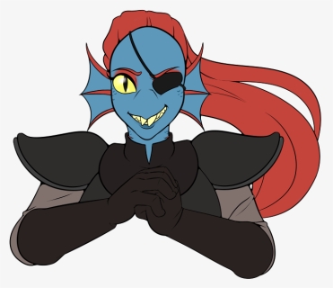 Day 4- Undyne The Heroine That Never Gives Up I Wished - Cartoon, HD Png Download, Free Download