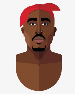 Tupac Poster Clipart , Png Download - Illustration, Transparent Png, Free Download