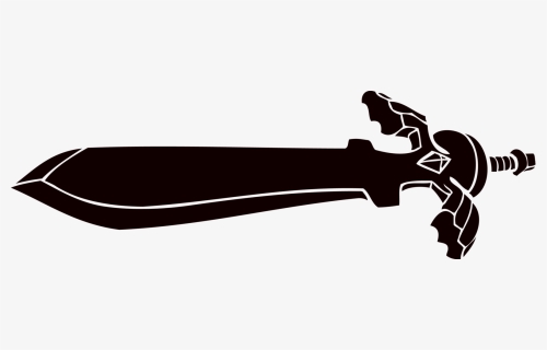 Zelda Clipart Stencils - Legend Of Zelda Sword Vector, HD Png Download, Free Download