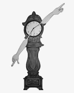 Clock-hands - Longcase Clock, HD Png Download, Free Download