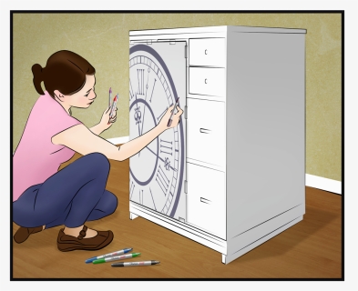 Stencil - Clothes Dryer, HD Png Download, Free Download