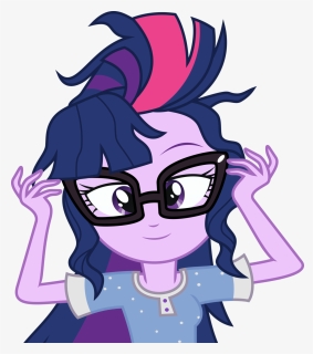 Equestria Girls Twilight Sparkle Glasses, HD Png Download, Free Download