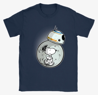 Bb8 Star Wars Mashup Snoopy Shirts - Harry Potter Star Wars T Shirt, HD Png Download, Free Download