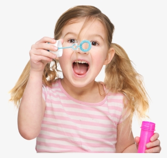 Soap Bubble , Png Download - Girl, Transparent Png, Free Download
