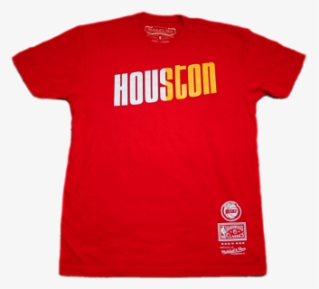 Men"s Houston Rockets Mitchell & Ness Hwc Home/away - T-shirt, HD Png Download, Free Download