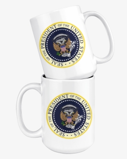 Charles Leazott 15oz Mug Fake Presidential Seal 15oz - President Of The United States, HD Png Download, Free Download