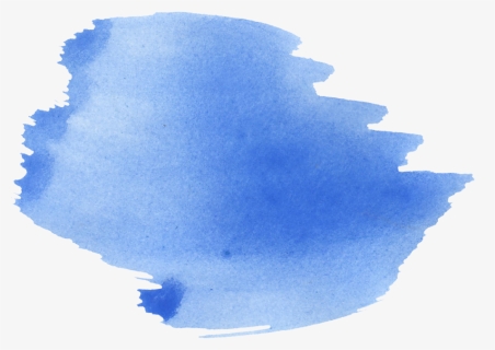 Blue Watercolor Png - Pattern Png Brush Blue, Transparent Png, Free Download