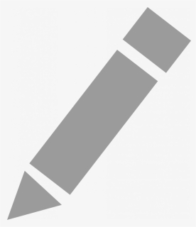 Pencil Icon Gray Png , Png Download - Pencil Icon Gray Png, Transparent Png, Free Download