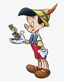 Pinocchio Jiminy Cricket Sitting, HD Png Download, Free Download