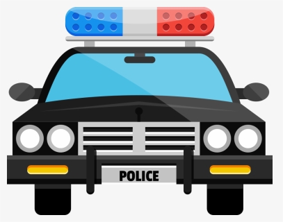 Police Car Clip Art - Police Car Png Cartoon, Transparent Png, Free Download