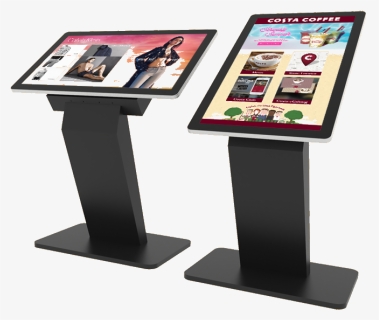 Ie Pcap Free Standing Displays - Pcap Touch Screen Kiosk, HD Png Download, Free Download