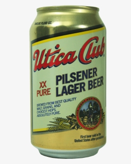Transparent Beer Can Png - Utica Club - Matt Brewing Company, Png Download, Free Download