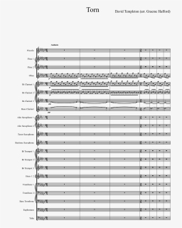 Torn Sheet Music Composed By David Templeton 1 Of - Inferno Robert W Smith Sheet, HD Png Download, Free Download