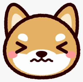 Dog Face Png Download - Shiba Inu Icon Png, Transparent Png, Free Download