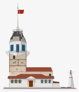 Maiden"s Tower, Istanbul, Png V - Maiden's Tower Png, Transparent Png, Free Download