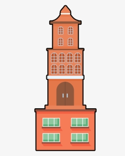 Hand Drawn Element Building Bell Tower Png And Psd, Transparent Png, Free Download
