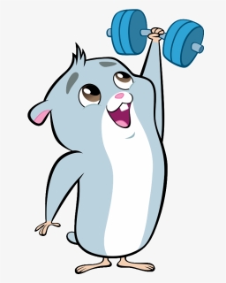 The Zhuzhus Chunk Lifting Weights - Chunk Zhu Zhu Pet Howey Naked Fish, HD Png Download, Free Download