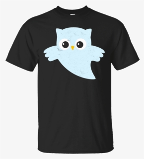 Cute Ghost Halloween Owl - Bill Clinton Rape Shirt, HD Png Download, Free Download
