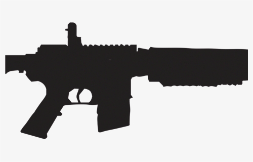Ar 15 Clipart Free Download Best Ar 15 Clipart On - Ar-15 Style Rifle, HD Png Download, Free Download