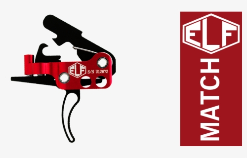 Elftmann Match Drop In Ar 15 Ar10 Trigger - Revolver, HD Png Download, Free Download