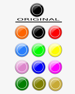 Vectores De Círculos Clip Arts - Circulos De Colores Png, Transparent Png, Free Download