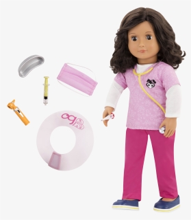 Paloma 18-inch Veterinarian Doll - Our Generation Paloma, HD Png Download, Free Download