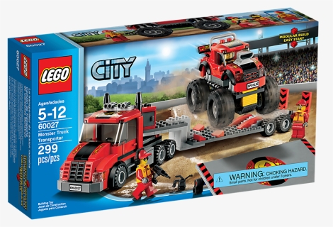   - Lego Monster Truck 60027, HD Png Download, Free Download