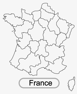 Transparent French Language Clipart - Map Of France Png Transparent, Png Download, Free Download