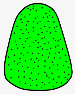 Gum Drop, Large, Bright Green - Line Art, HD Png Download, Free Download