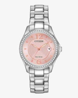 Ladies Silhouette Swarovski® Crystals , Png Download - Citizen Eco Drive Fe1140 86x, Transparent Png, Free Download