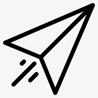 Paper Plane - Instagram Paper Airplane Icon, HD Png Download, Free Download