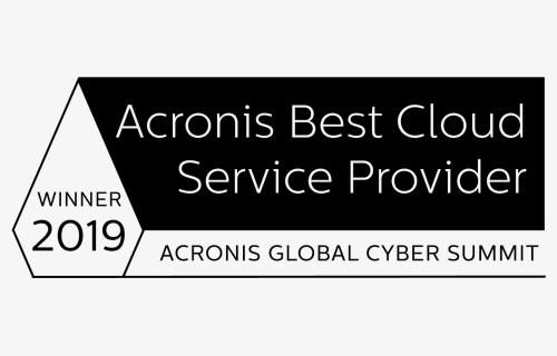 Acronis Cyber Summit Award Black - Sign, HD Png Download, Free Download